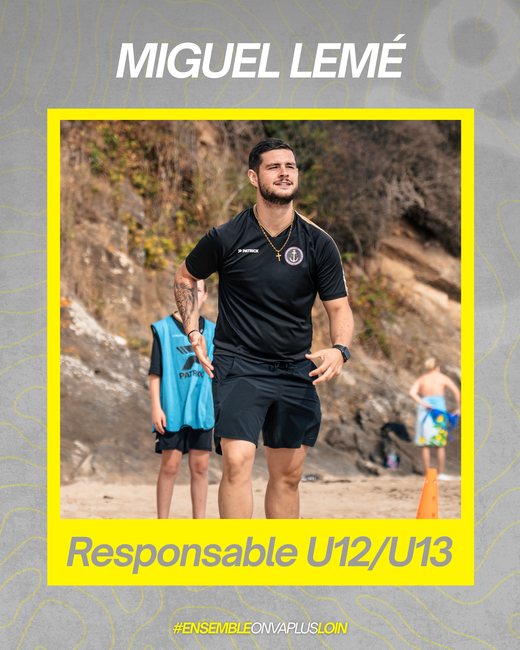 Miguel Lemé, responsable U12/U13